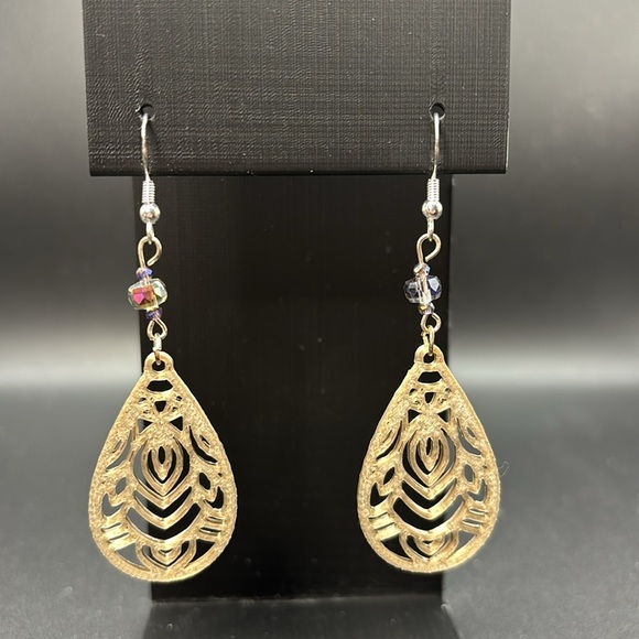 Teardrop Earrings - Picture 3 of 6